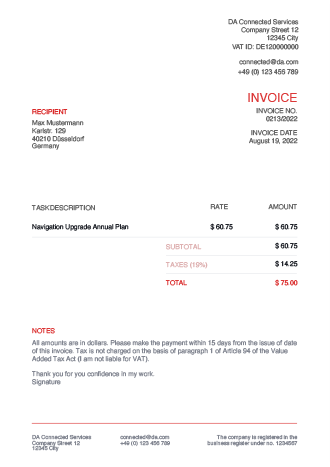 Invoice